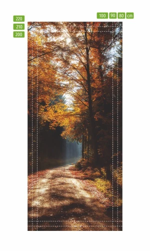 Wallpaper For Forest Doors Sun-Kissed Road Fp 6048