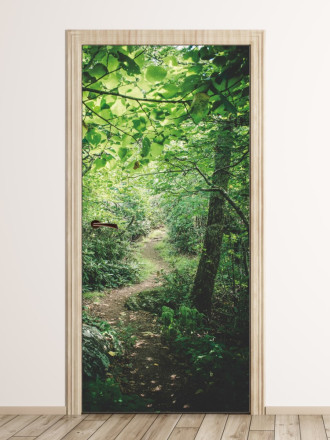 Wallpaper For Doors Forest Path Fp 6039
