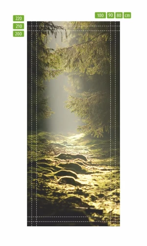 Wallpaper For Doors For Sunshine On A Glade Fp 6073