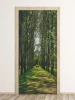 Wallpaper For Door For Doors Row Of Trees P68