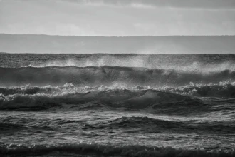 Wallpaper Sea Waves Fp 6416