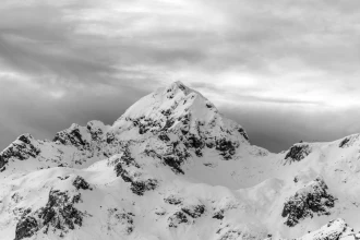 Wallpaper, Snow-Covered Peaks Fp 3141