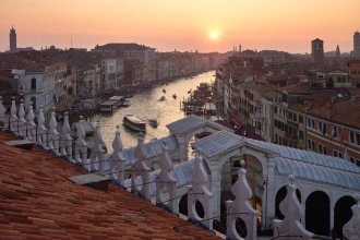 Wallpaper Sunset In Venice Fp 4663