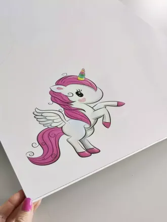 Unicorn Magnetic Whiteboard For Children 328