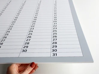 Dry-Erase Board Year Calendar 283