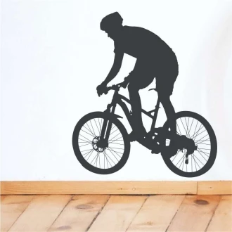 Cyclist Painting Stencil 2320