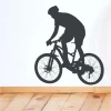 Cyclist Painting Stencil 2320