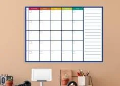 Magnetic whiteboard planners