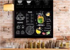 Custom printed magnetic chalkboards