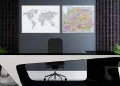 Maps - magnetic and dry-erase 