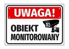 Surveillance stickers