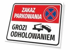 Parking signs