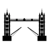 London Bridge Painting Stencil 2287