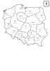 Magnetic Whiteboard Map Of Poland With Division Into Voivodships 238