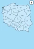 Magnetic Whiteboard Map Of Poland With Division Into Voivodships 238