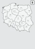 Magnetic Whiteboard Map Of Poland With Division Into Voivodships 238