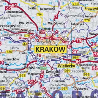 Magnetic Overlay Administrative Map of Poland