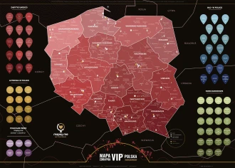 Scratch Map Poland Vip