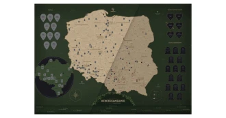 Scratch Map Polish Castles
