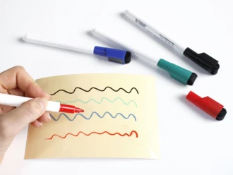 Dry-Erase Marker With Eraser Different Colours