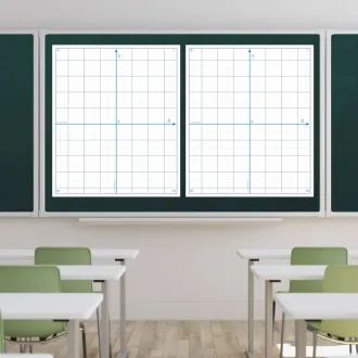 Magnetic Whiteboard Overlay Coordinate System 09