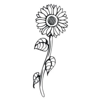 03X 02 Sunflower 1783 Sticker