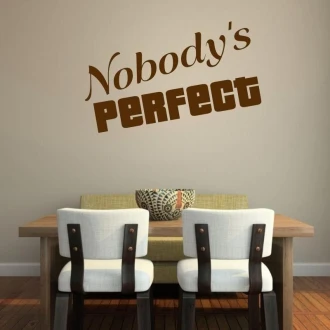 03X 19 Nobody'S Perfect 1730 Sticker