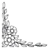 03X 22 Flowers 1796 Sticker