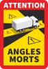 Warning Sticker Angles Morts