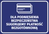 Information Sticker For Increased Security, We Suggest Cashless Payment