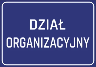 Information Sticker Organizational Department