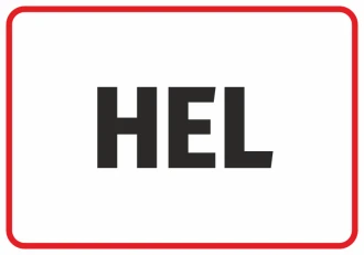 Information Sticker Helium