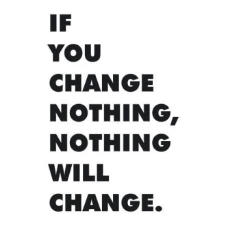 Sticker If You Change Nothing 1952