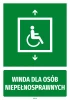 Sticker: Emergency Exit for Disabled Persons
