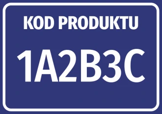 Information Sticker Product Code With Number, Code