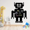 Chalkboard Sticker for Kids to Write and Draw, Robot 415