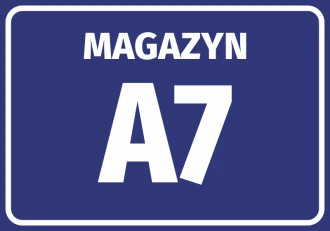 Information Sticker Magazine With A Number