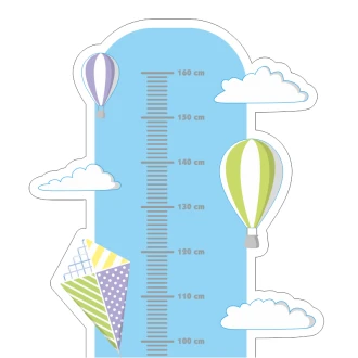 Height Growth Chart Kite Balloons 2454