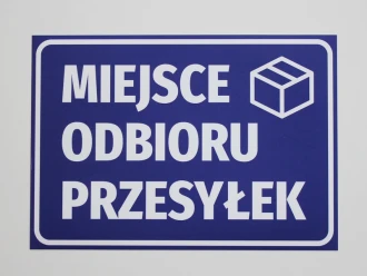 Information Sticker Place Of Pickup