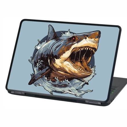 Laptop Sticker Shark P553