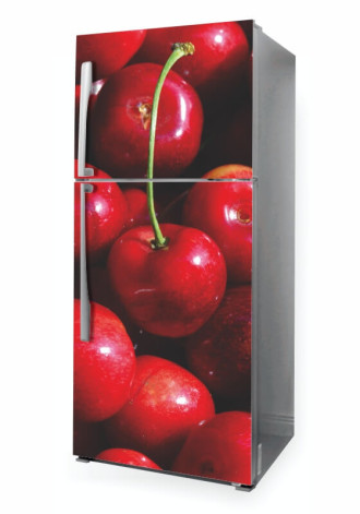 Wallpaper for fridge cherries P1002