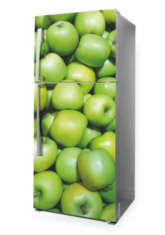 Wallpaper For Fridge Green Apples P1014