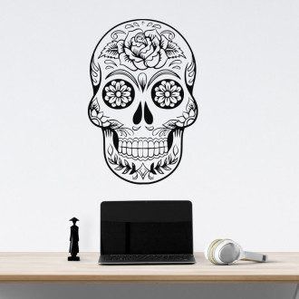 Sugar skull 2481 wall sticker