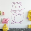 Sticker For Children Hamster 2547