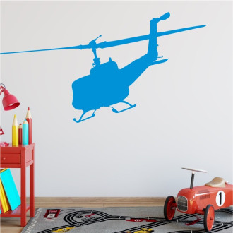 Wall sticker military helicopter 2304