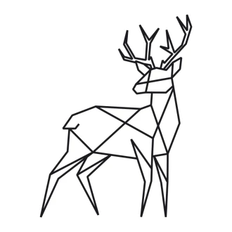 Deer 2465 Sticker