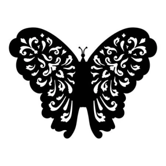 Wall Sticker Butterfly Butterfly Ornament 2360