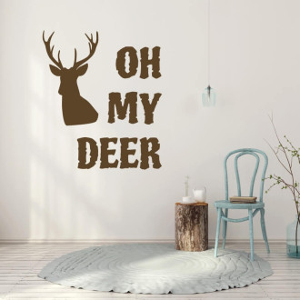 Oh my deer 2509 - sticker
