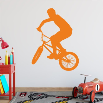 A Sticker On The Bike Wall. Bmx 2321