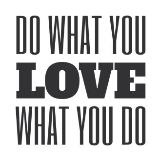 Wall Sticker Saying Do What You Love 2396